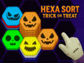 Spēles Hexa Sort Trick or Treat