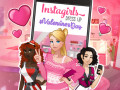 Spēles Instagirls Valentines Dress Up