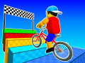 Spēles Obby On a Bike